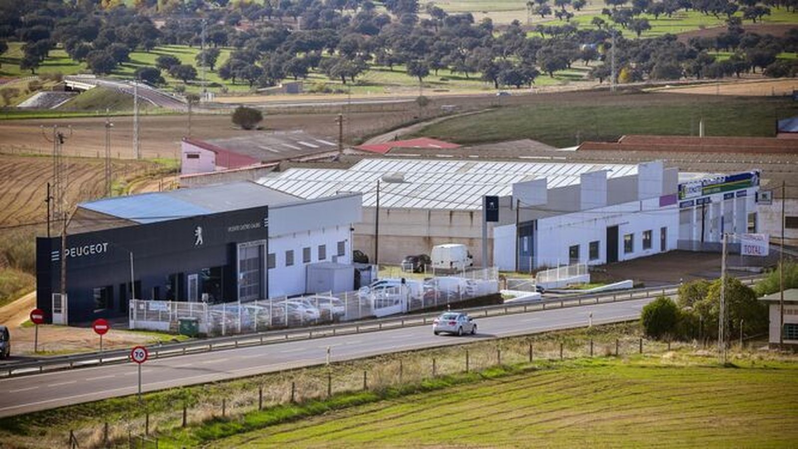 Polígono industrial de Pozoblanco.