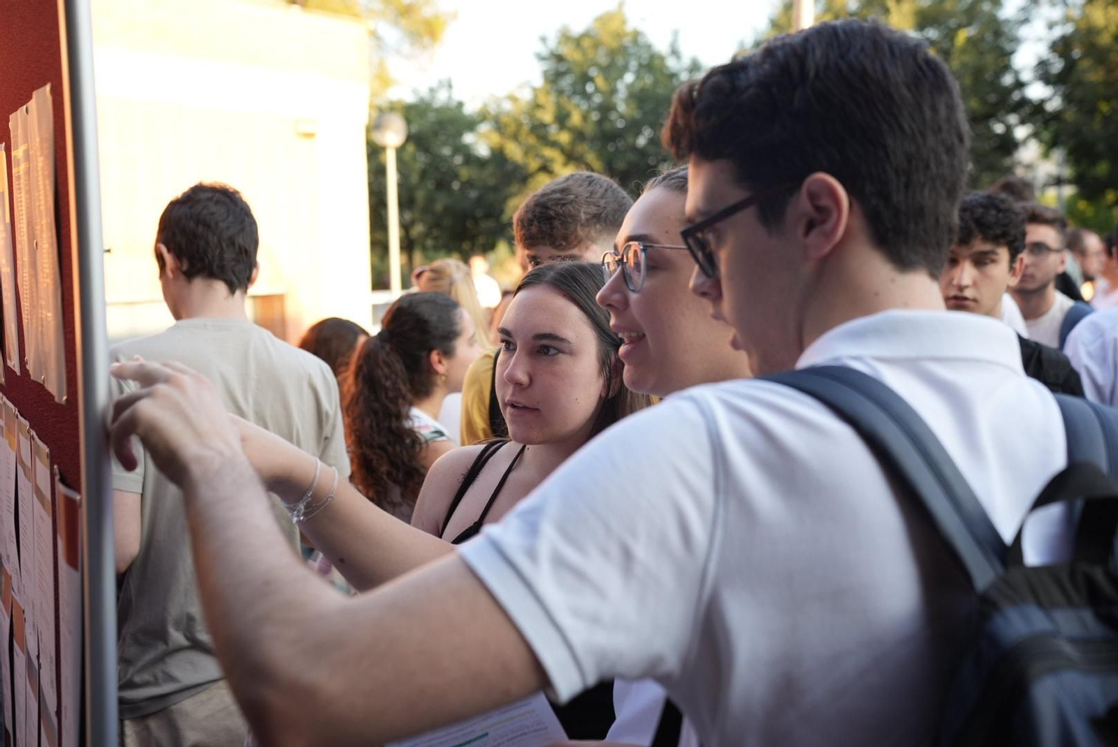 Las imágenes de la convocatoria extraordinaria de la Selectividad en Córdoba