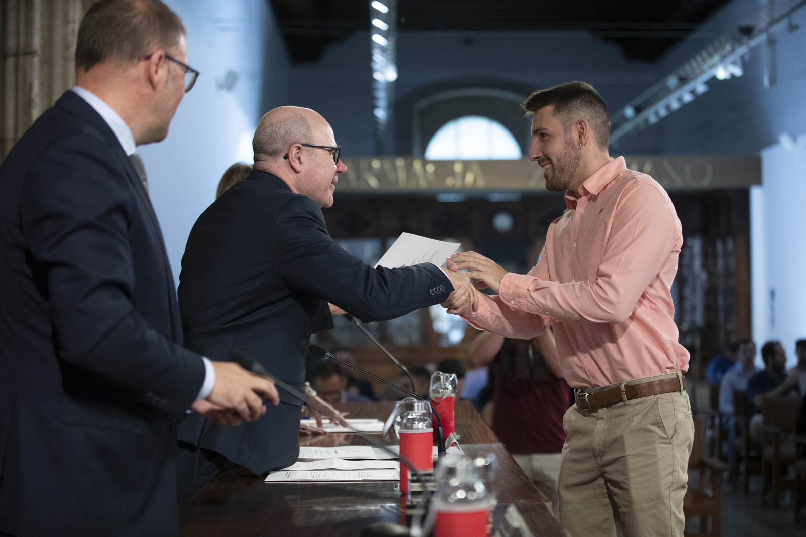 Acto de Reconocimiento a la Excelencia en el Rendimiento Académico para estudiantes de la  Universidad de Granada, en imágenes