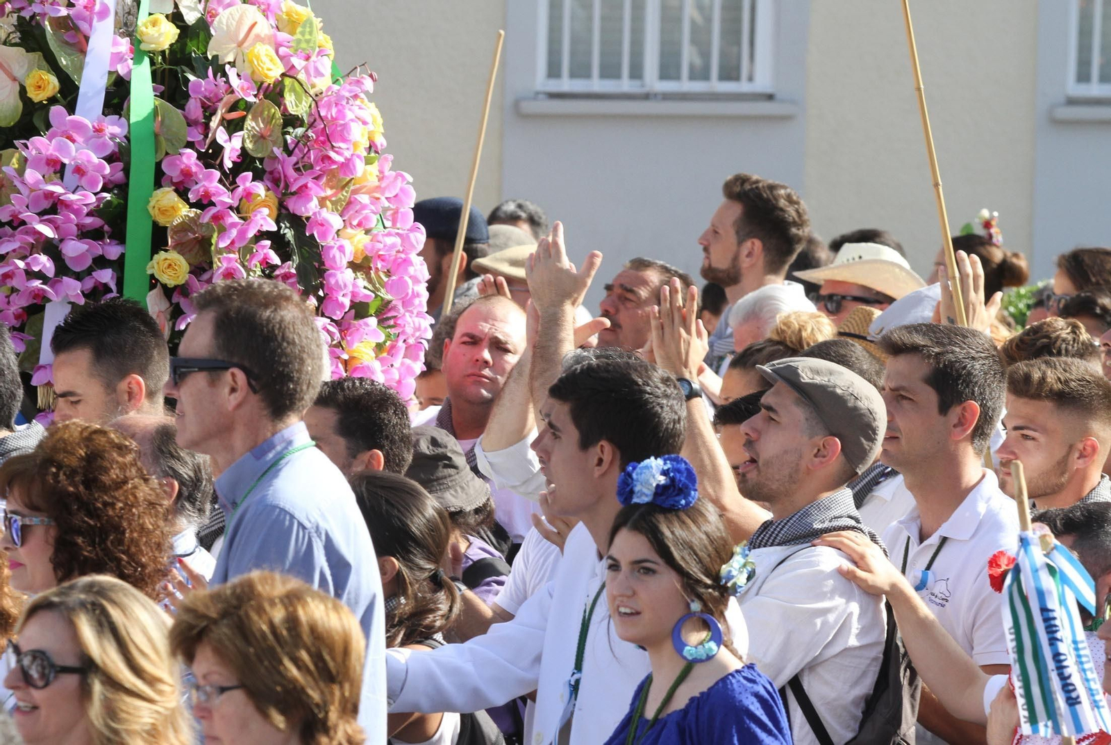 Imágenes de la salida de la Hermandad de Huelva