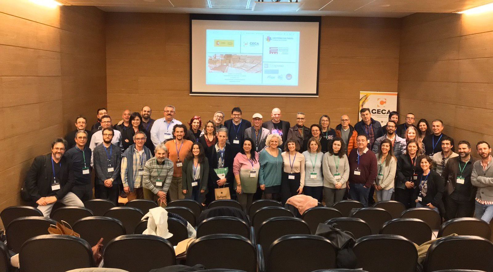 Un encuentro pasado de profesionales de la cultura del sur, en febrero de este año.