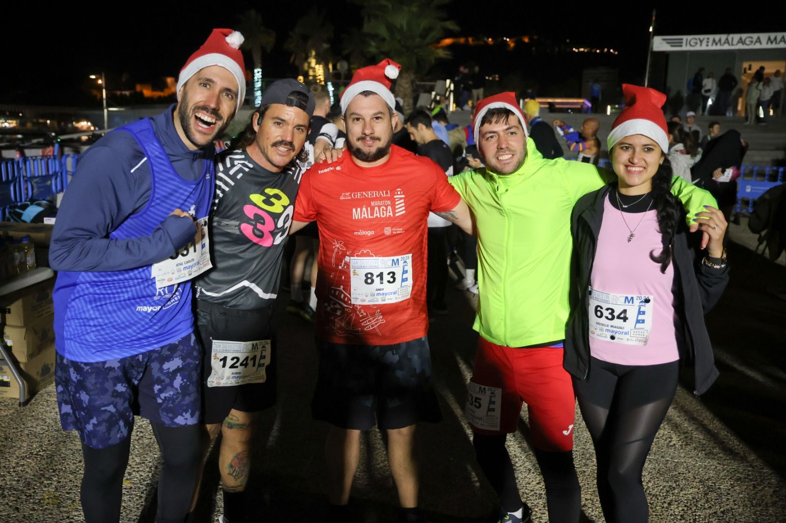 Las fotos de la San Silvestre del Real Club Mediterráneo en Málaga
