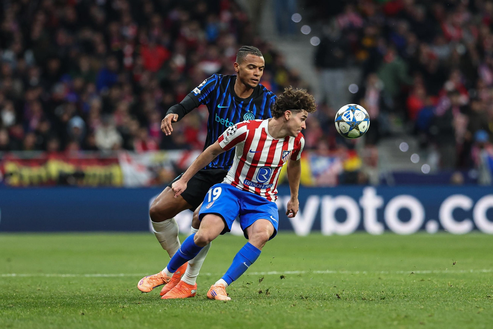 Las fotos del Atlético de Madrid-Inter