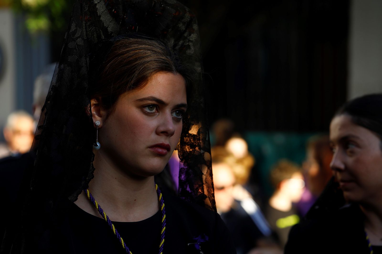 Jueves Santo en Córdoba: la procesión de Las Angustias, en imágenes