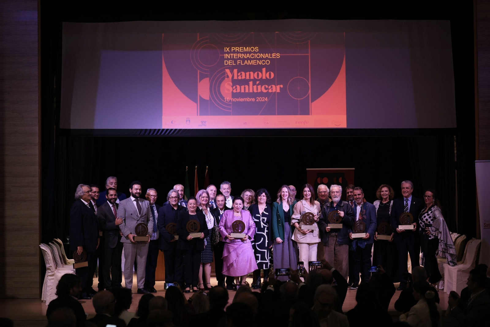 Las imágenes de la gala de entrega de los IX Premios Internacionales de Flamenco 2024 en Sanlúcar