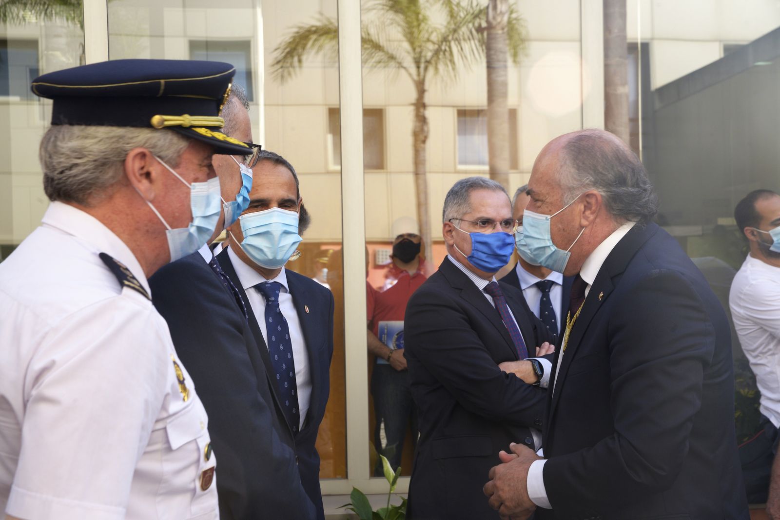 Fotos de la toma de posesion del cargo del nuevo comisario de la Policía Nacional