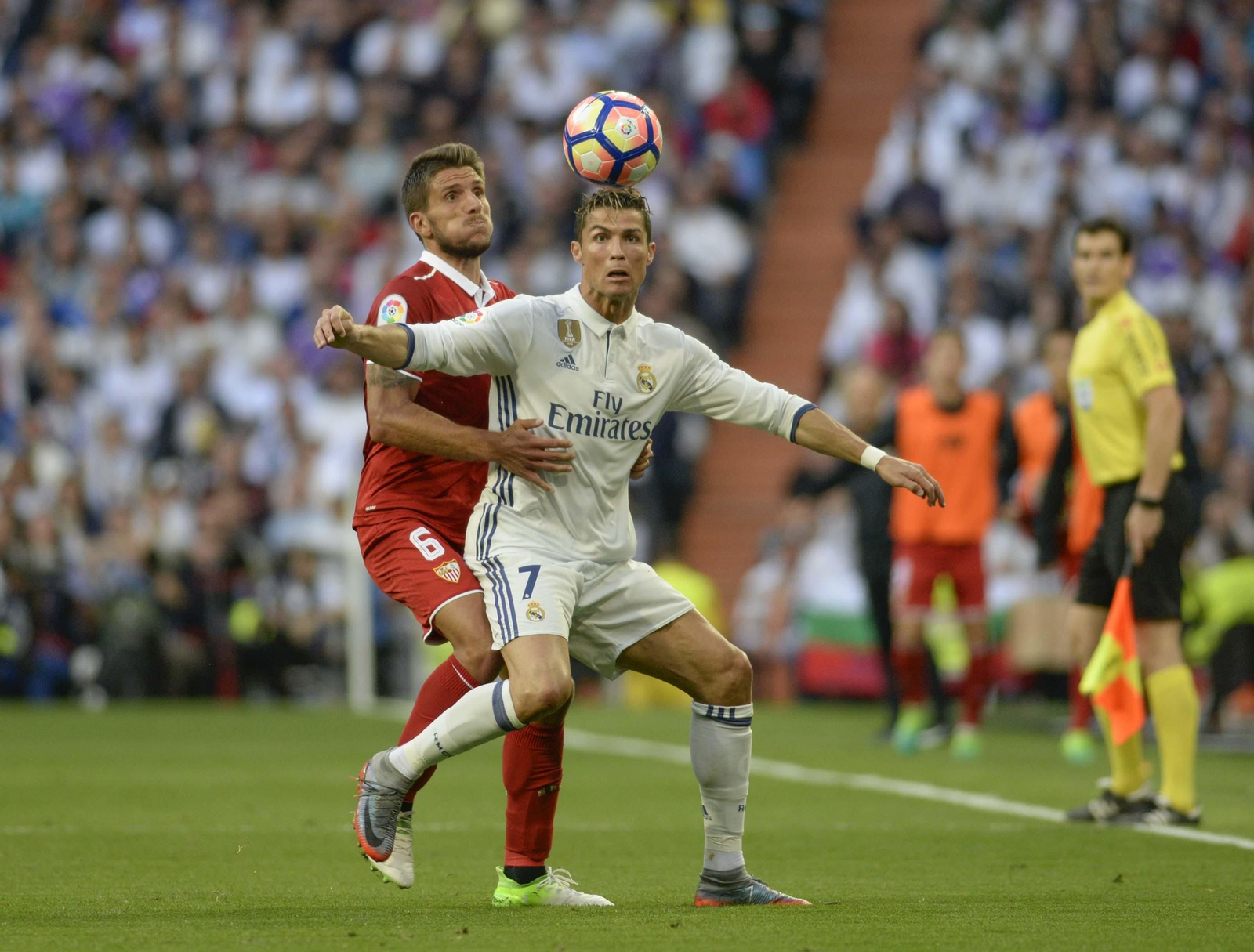 Las imágenes del Real Madrid-Sevilla