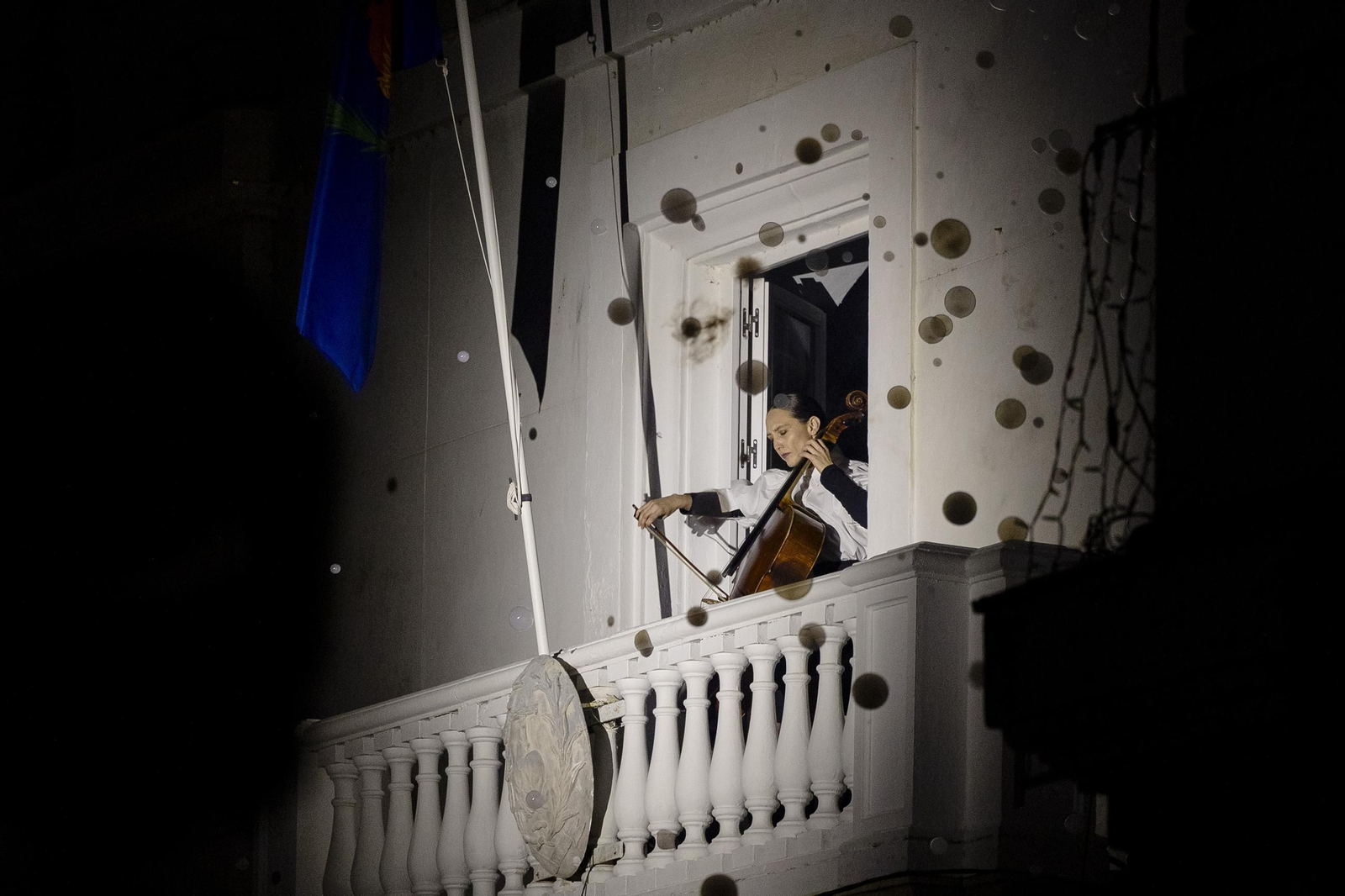 Las imágenes del encendido del alumbrado especial de la Navidad 2025 en Cádiz