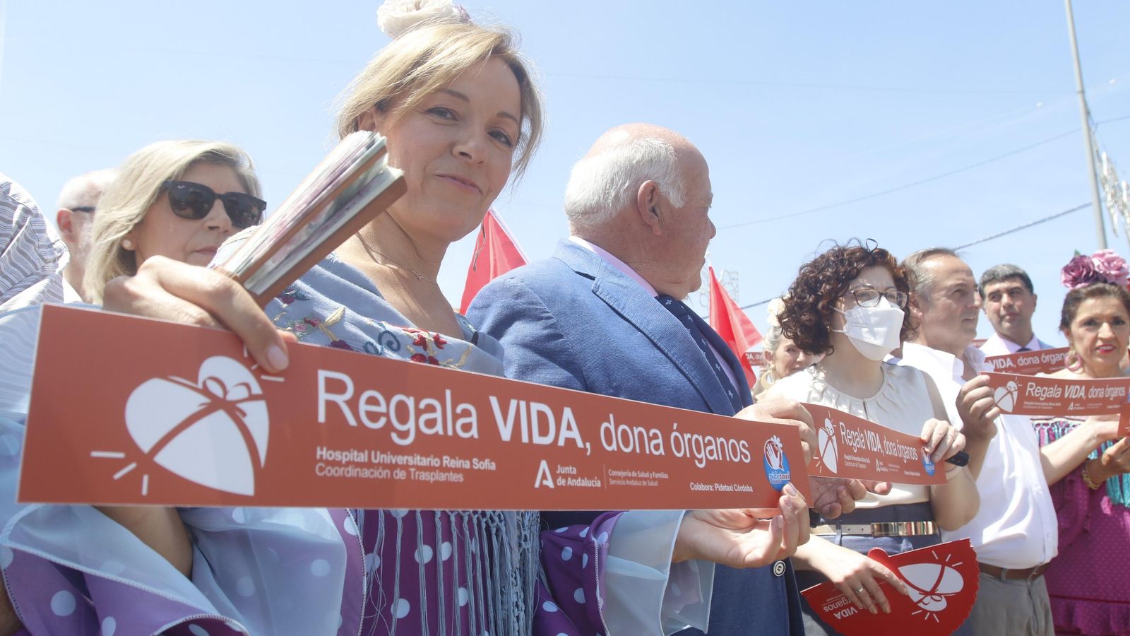 Valle García en la presentación de la campaña en la Feria. Valle García en la presentación de la campaña en la Feria.