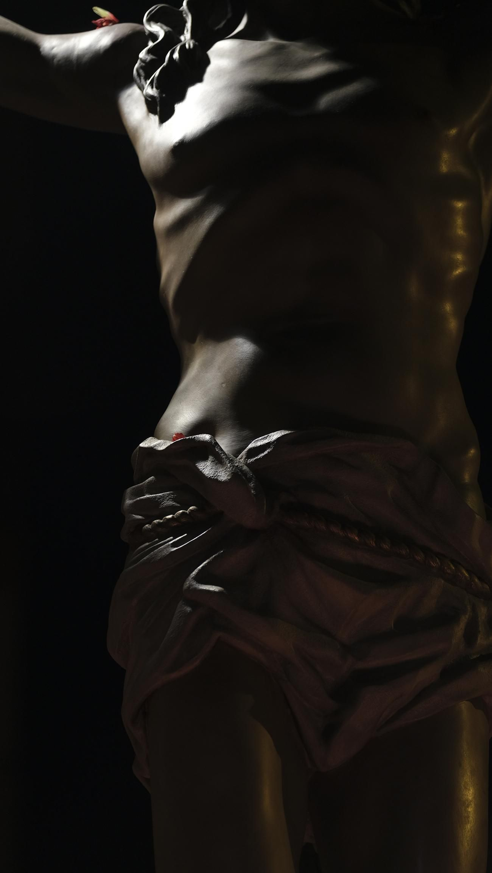 Procesión del Perdón en Almería, en imágenes