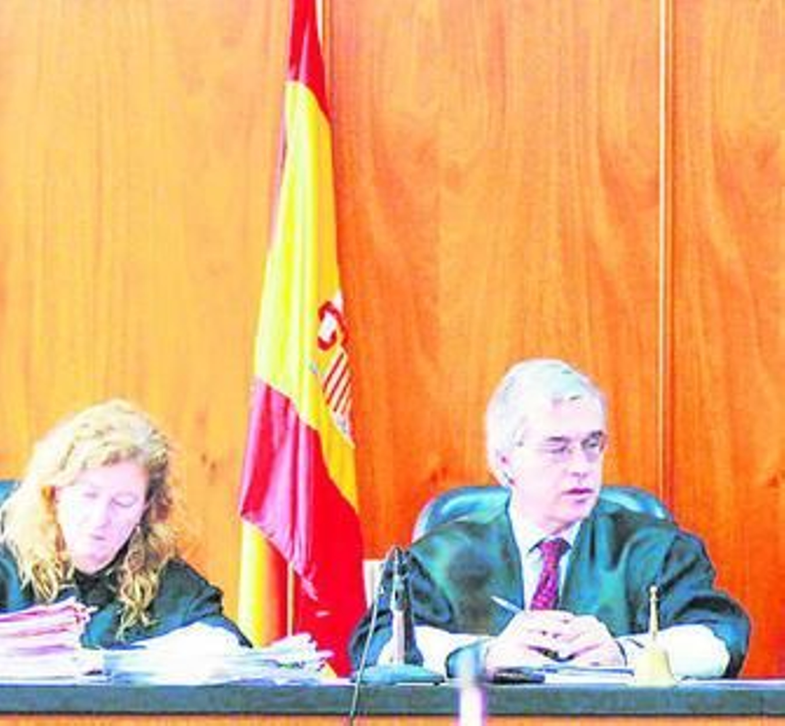 Magistrados de la Sección Tercera de la Audiencia Provincial, en otro juicio.