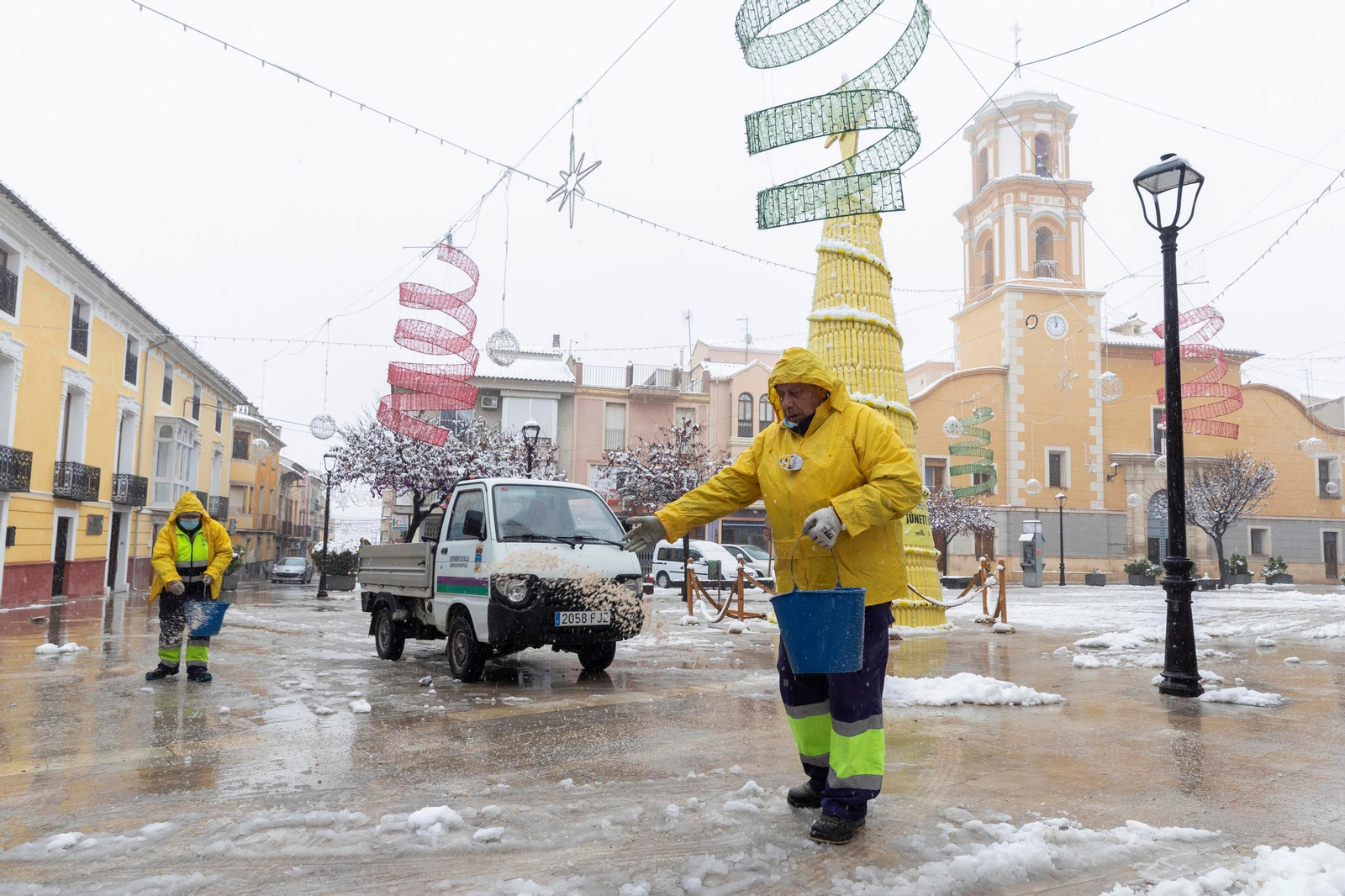 Las imágenes blancas que ha dejado la nieve en toda España