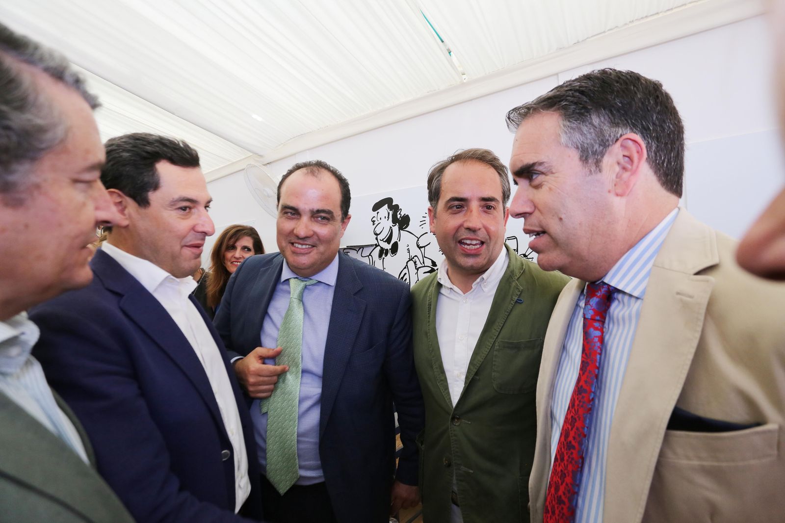 Visita de la Ministra María Jesús Montero y El Presidente de la Junta JuanMa Moreno Bonilla