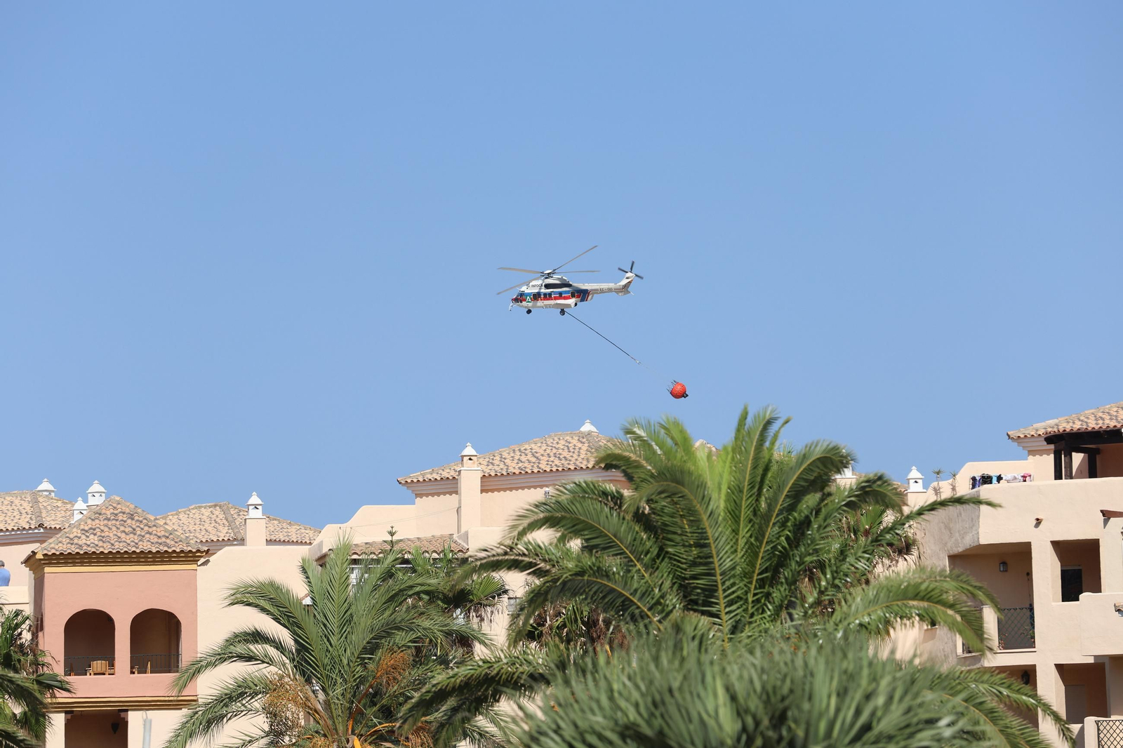 Las fotos de los efectos del incendio forestal en la Sierra de la Plata y Atlanterra, en Tarifa