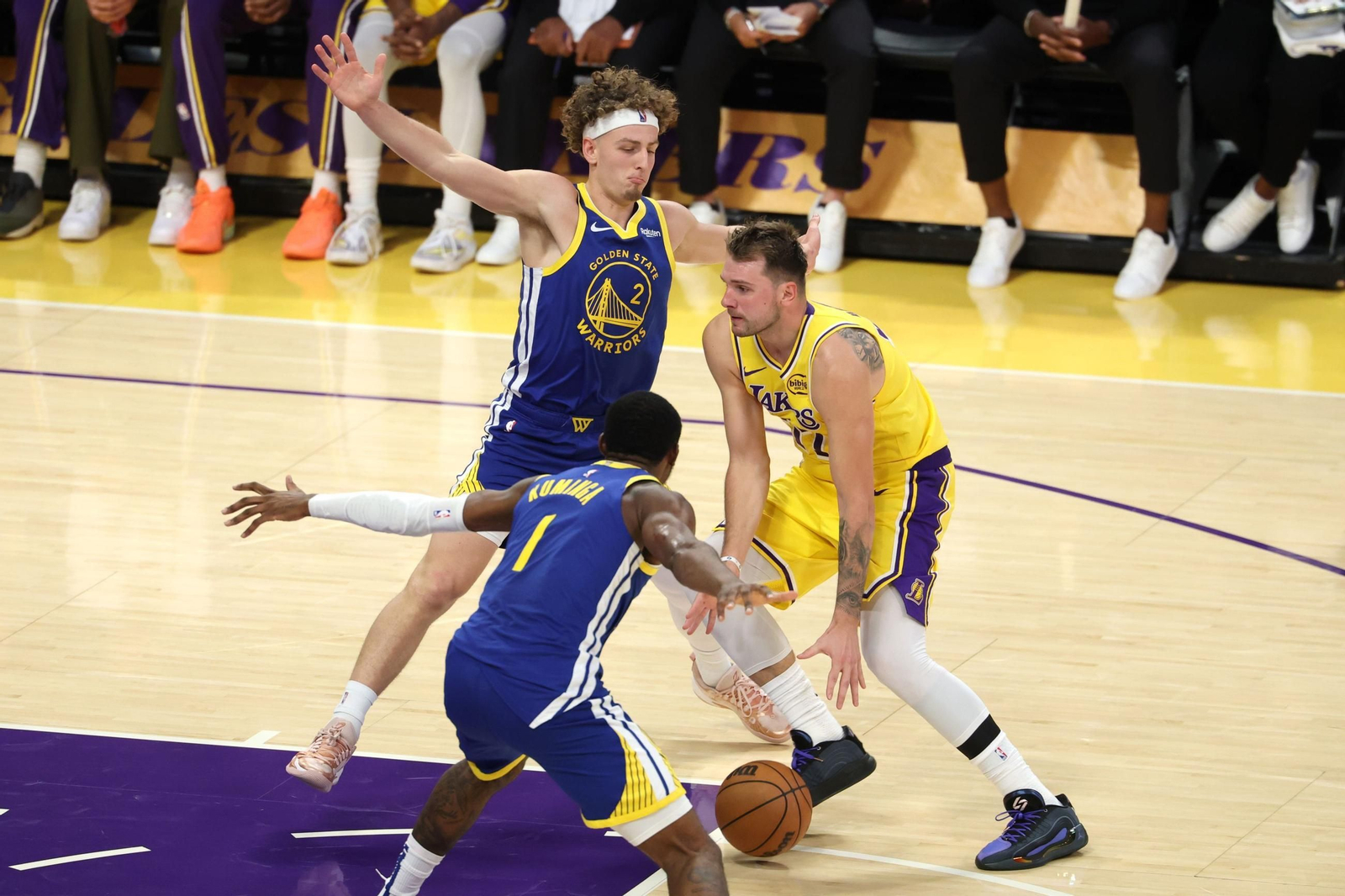 Las fotos del arranque de la NBA