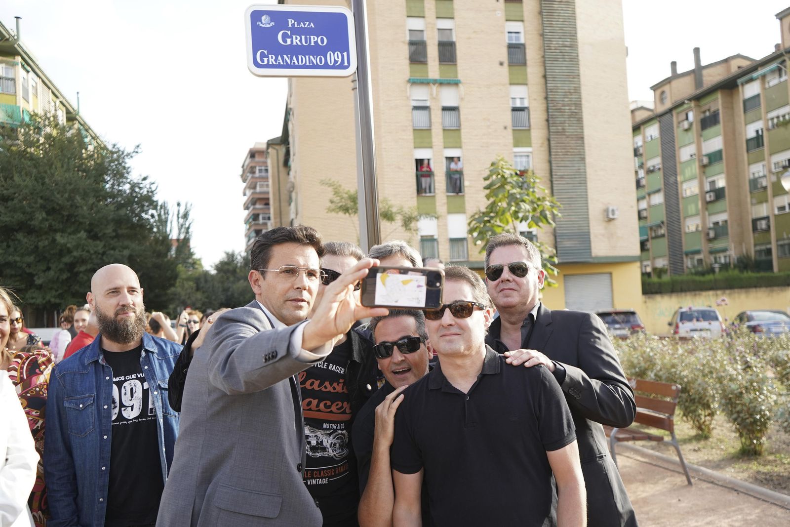 Granada homenajea a 091, seña de identidad del rock, dedicándole un parque