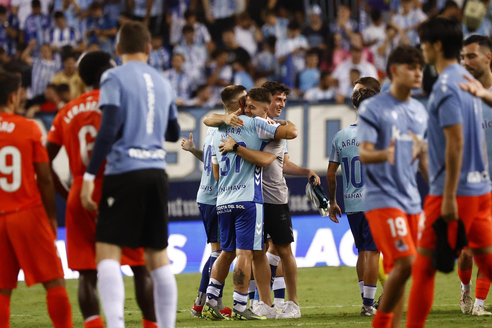 Las fotos del Málaga CF-Real Sociedad B