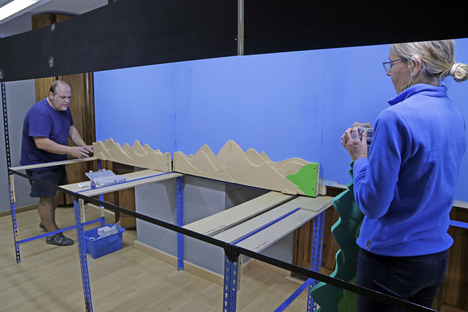 Secuencia del montaje 'Un belén en un clic' en Diario de Jerez