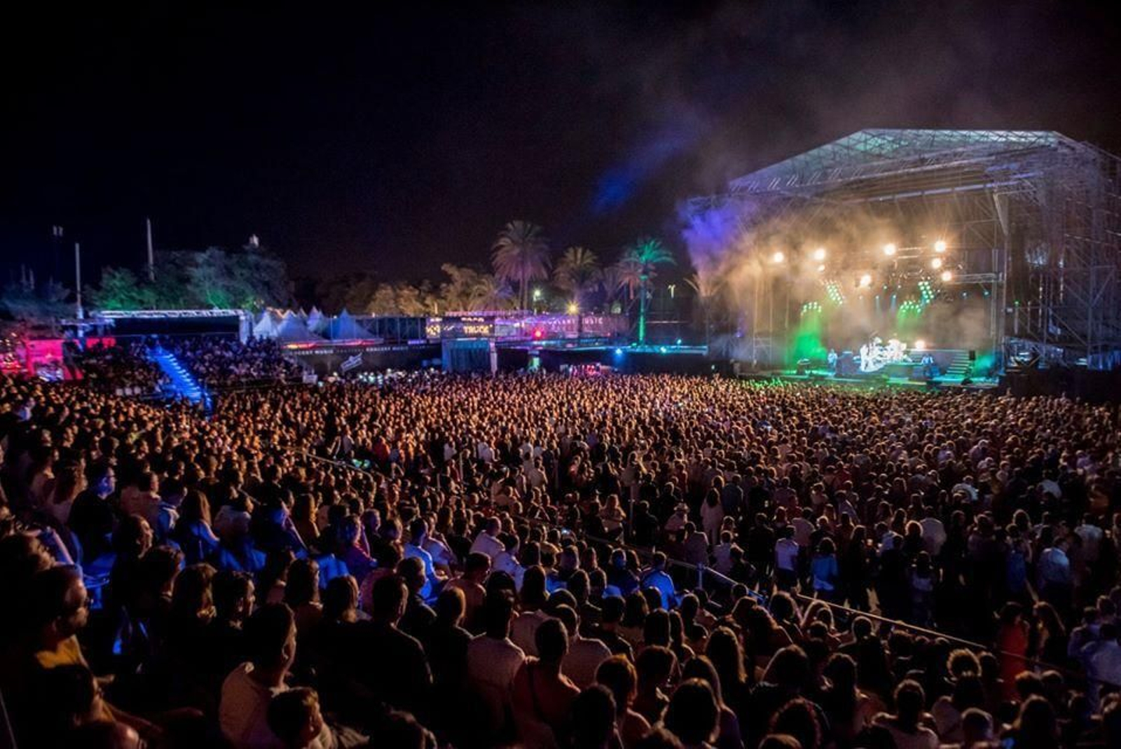 Vista general del escenario principal del Concert Music Festival, uno de los galardonados, en una pasada edición del evento. Vista general del escenario principal del Concert Music Festival, uno de los galardonados, en una pasada edición del evento.