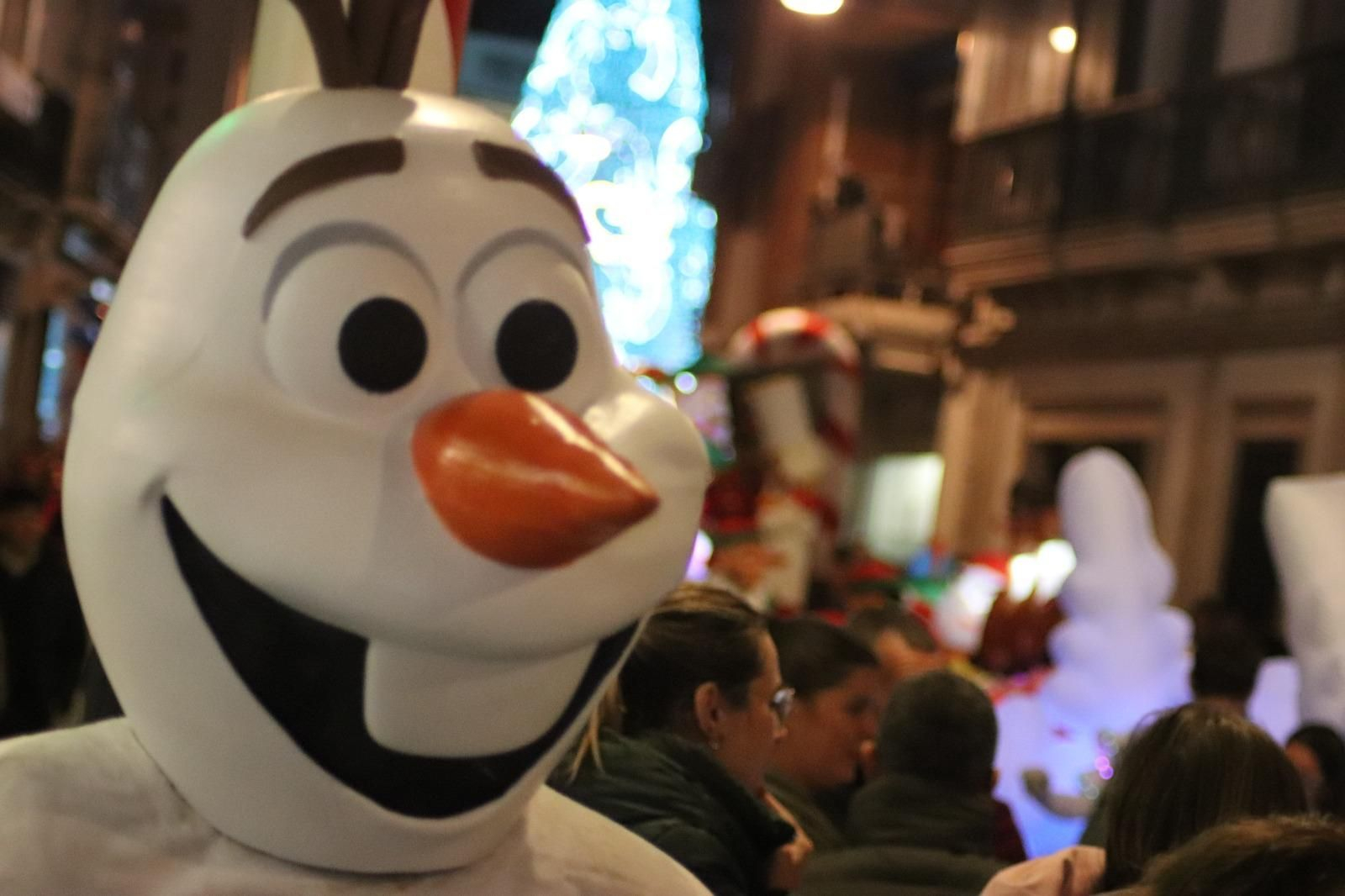 Inauguración del alumbrado especial de Navidad en Montilla