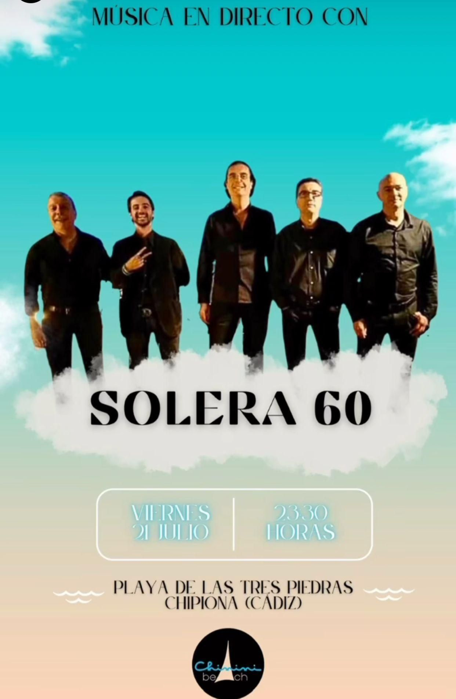 Solera 60, en Chinini Beach, Chipiona