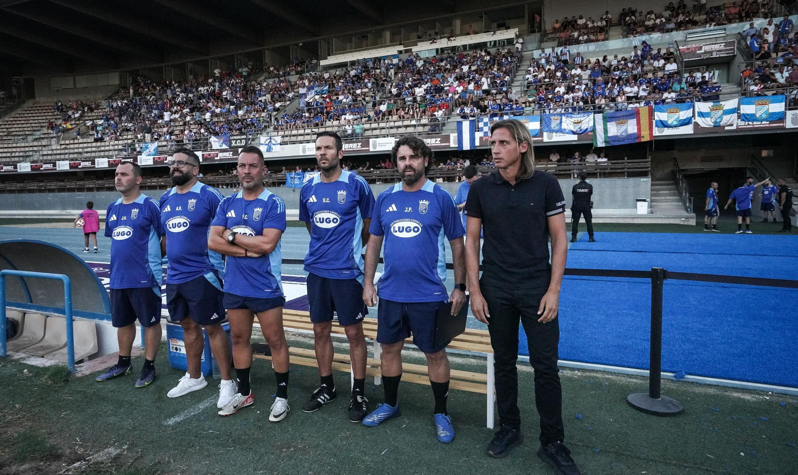 Imágenes del partido del Xerez CD - UCAM