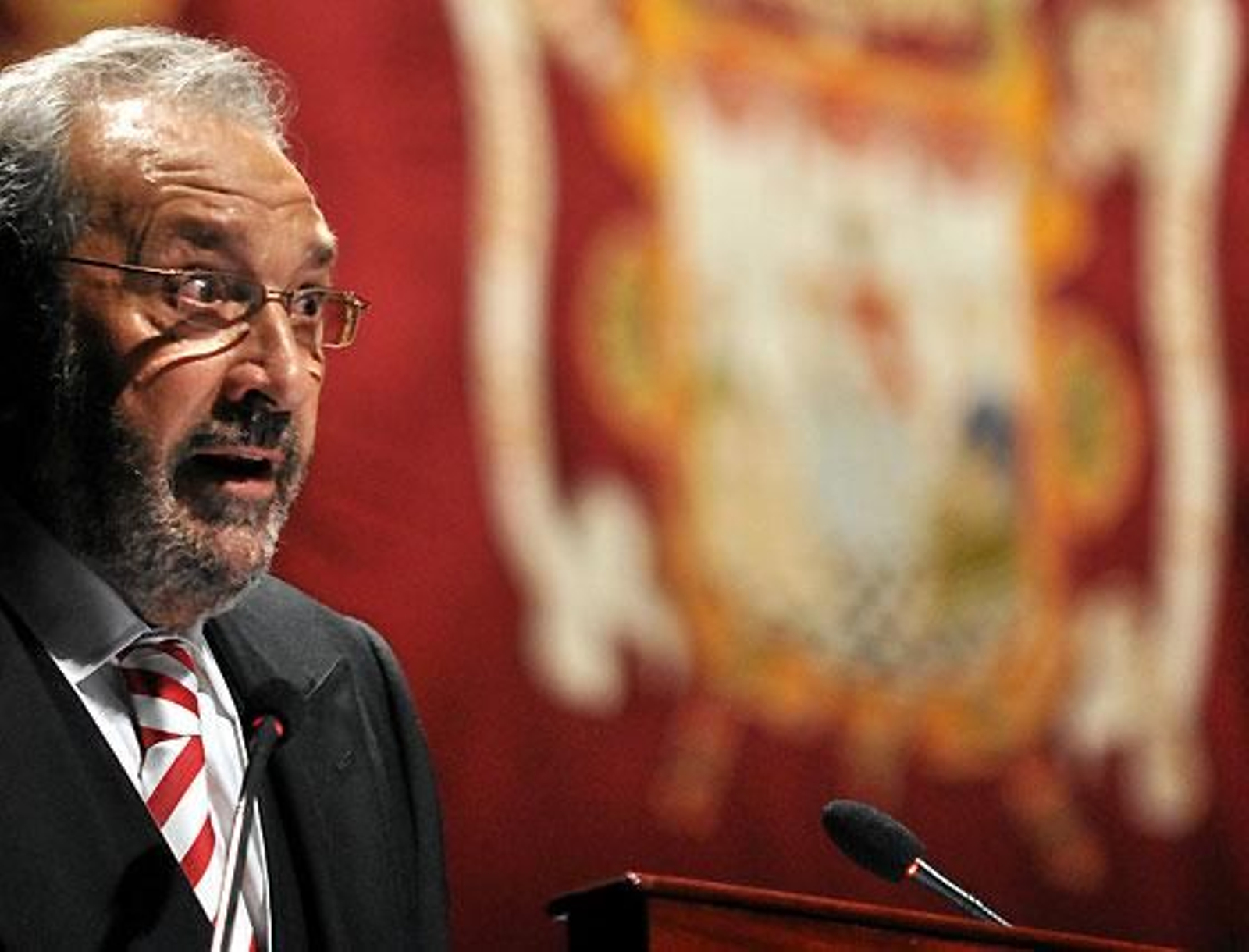 Antonio García Barbeito, durante el Pregón.

Foto: Manuel Gómez