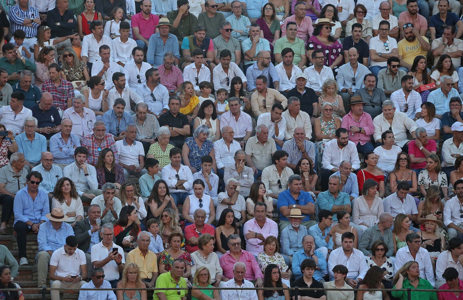 Búscate en durante la corrida del jueves en la plaza de toros Las Palomas