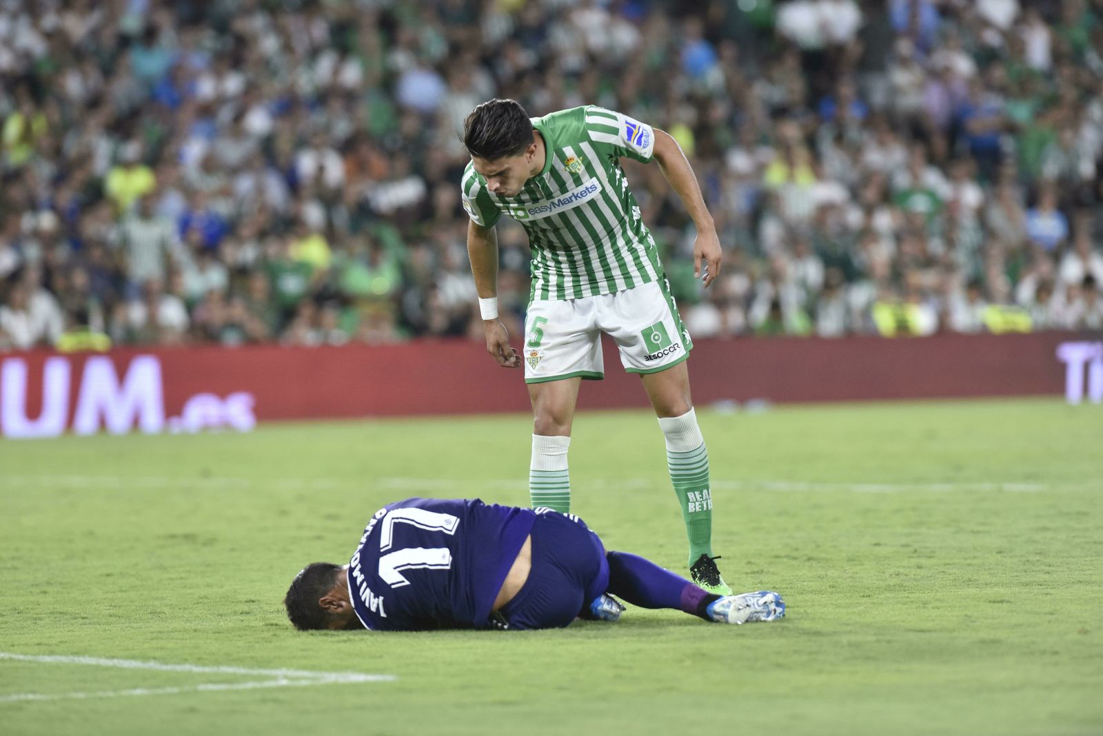 imágenes del Betis-Valladolid