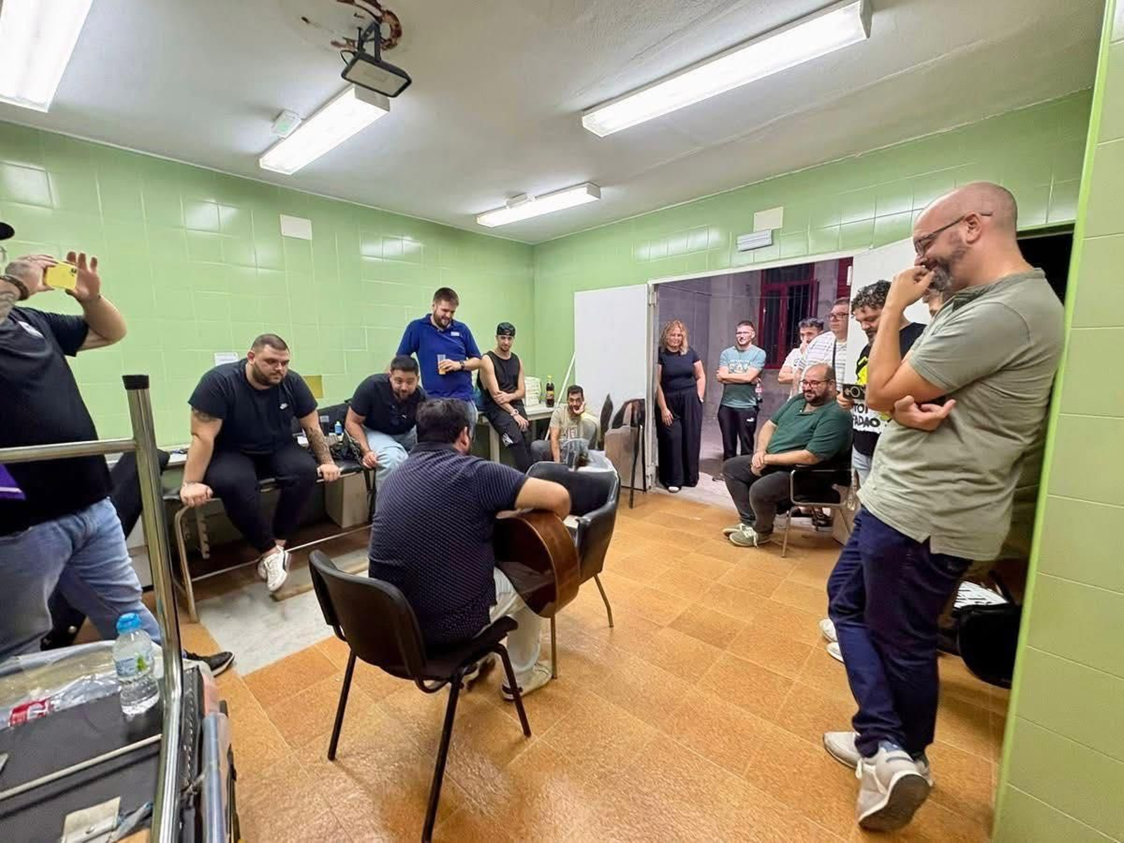 La comparsa 'Los artificiales'