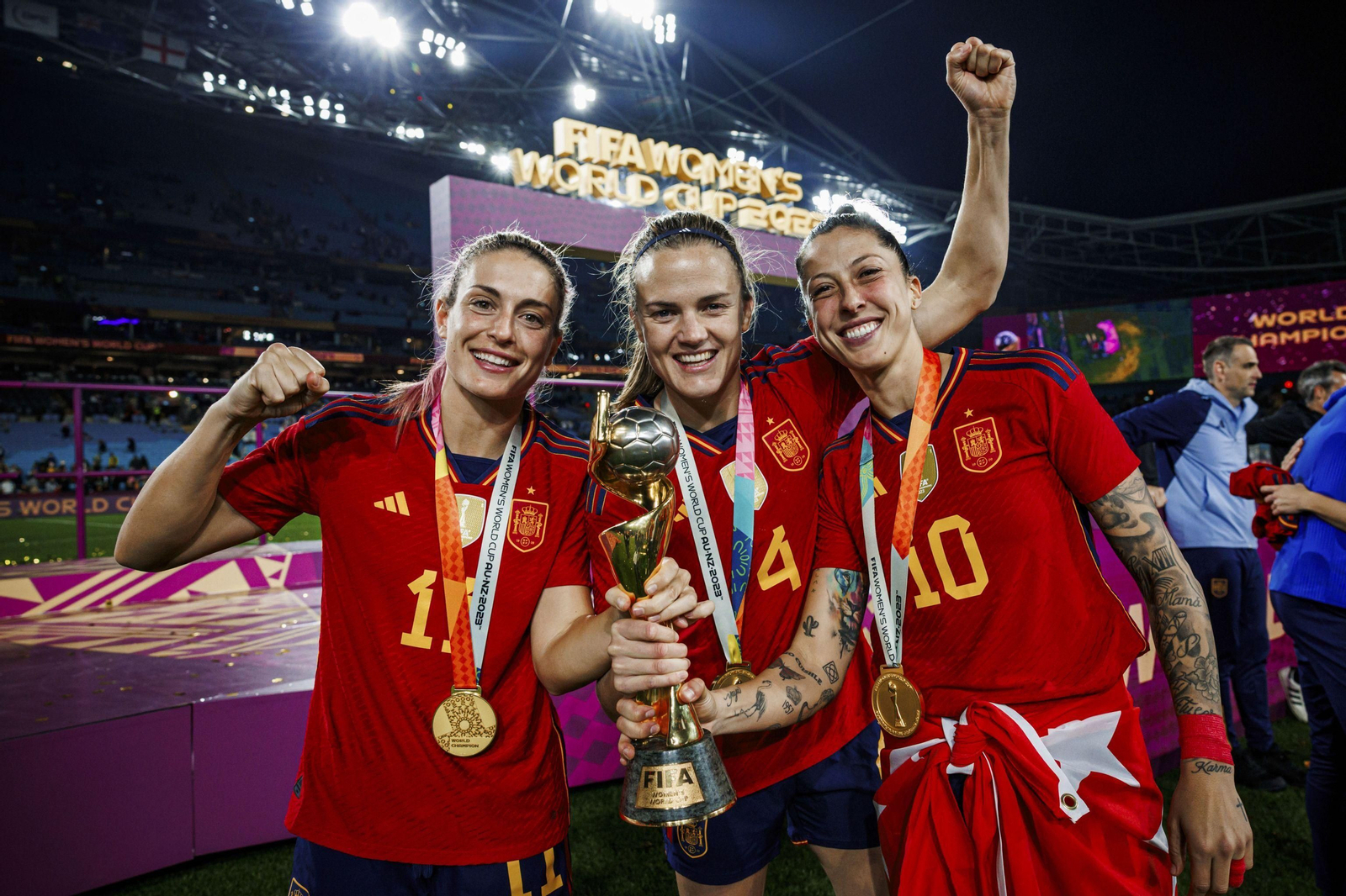 Fotos de la final femenina del Mundial entre España e Inglaterra