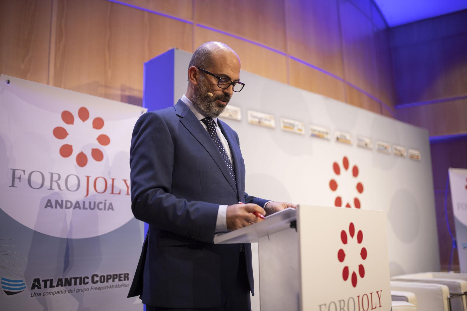 Imágenes del Foro Joly Andalucía Sostenibilidad en el Cluster portuario