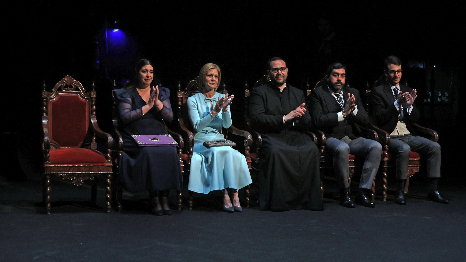 Imágenes de David Puerto en su pregón de Semana Santa 2025 en Jerez