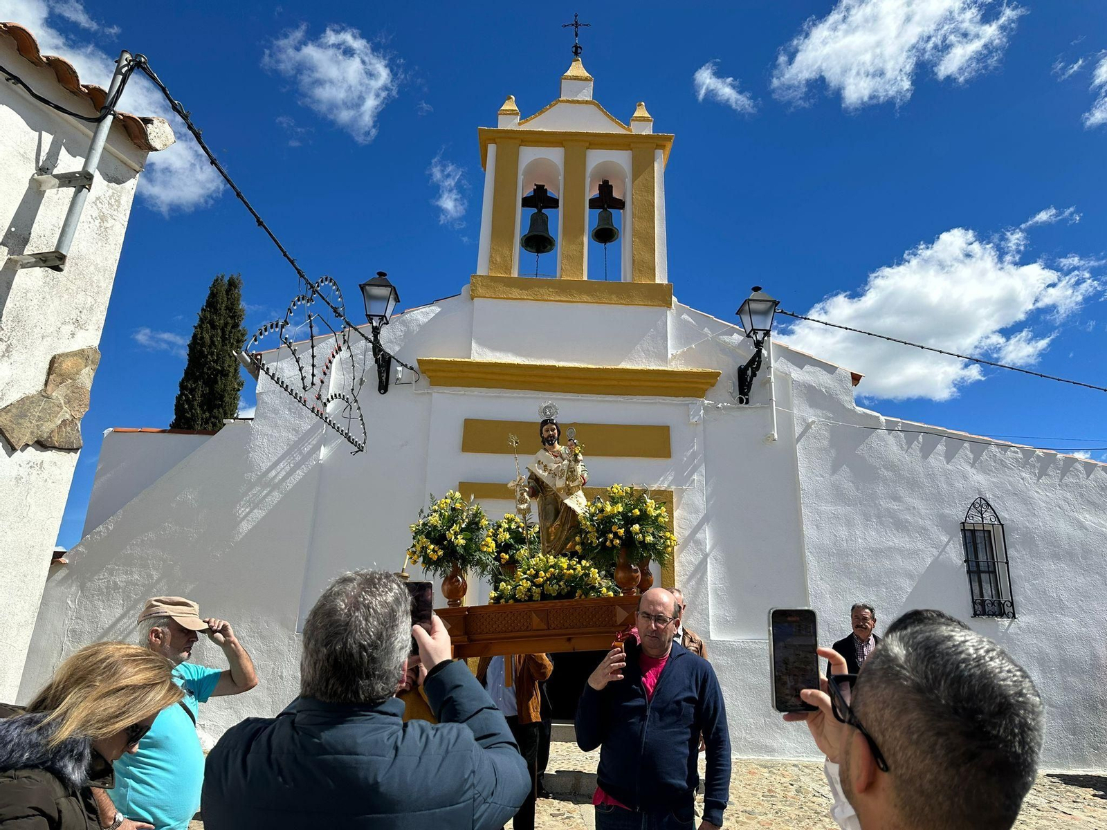 La celebración de San José en la aldea cordobesa de Cañada del Gamo, en imágenes