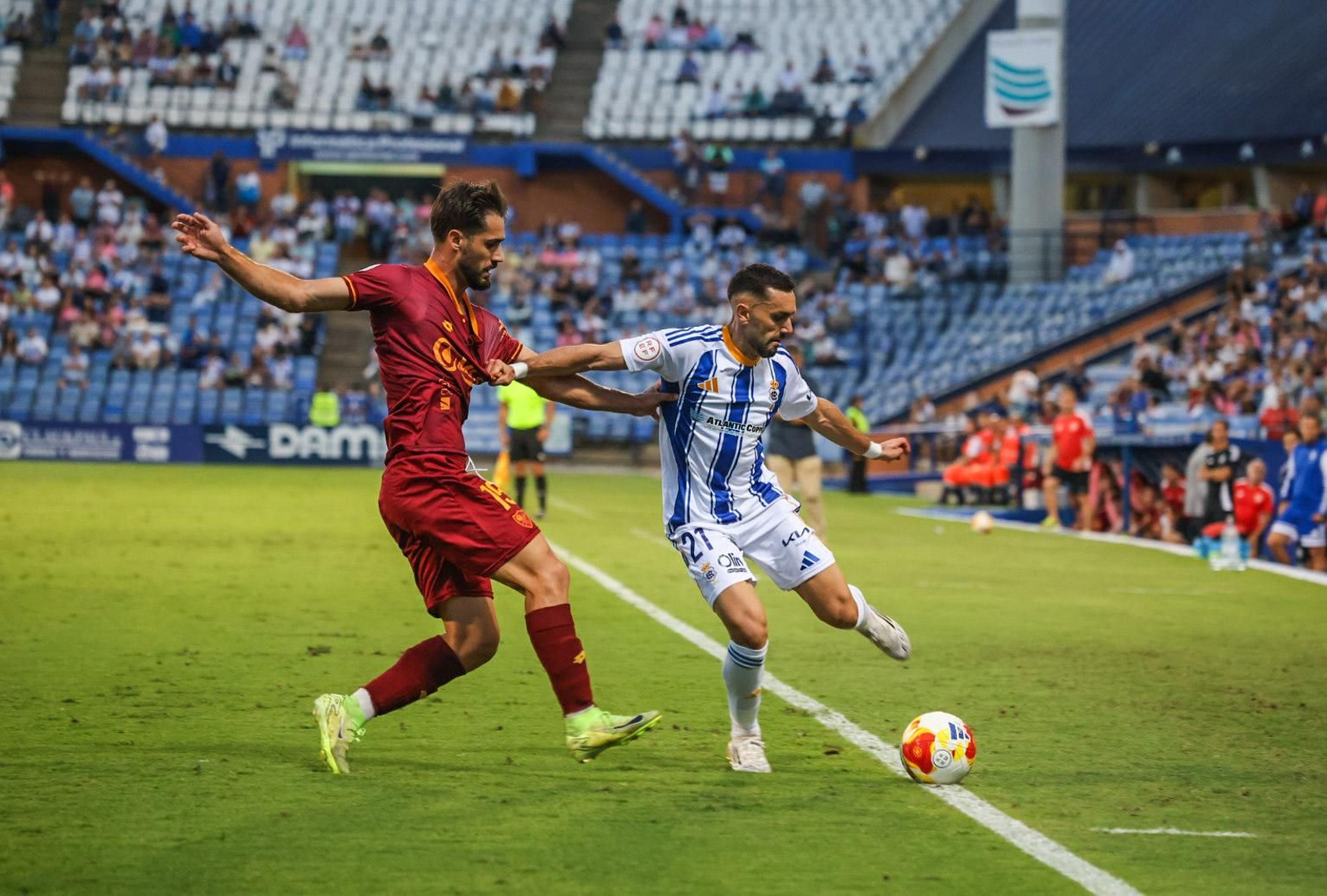 Las mejores imágenes del Recreativo de Huelva- Linares Deportivo