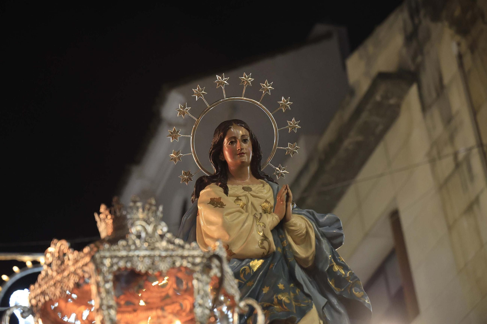 Fotos de la procesión de la Inmaculada Concepción en Algeciras