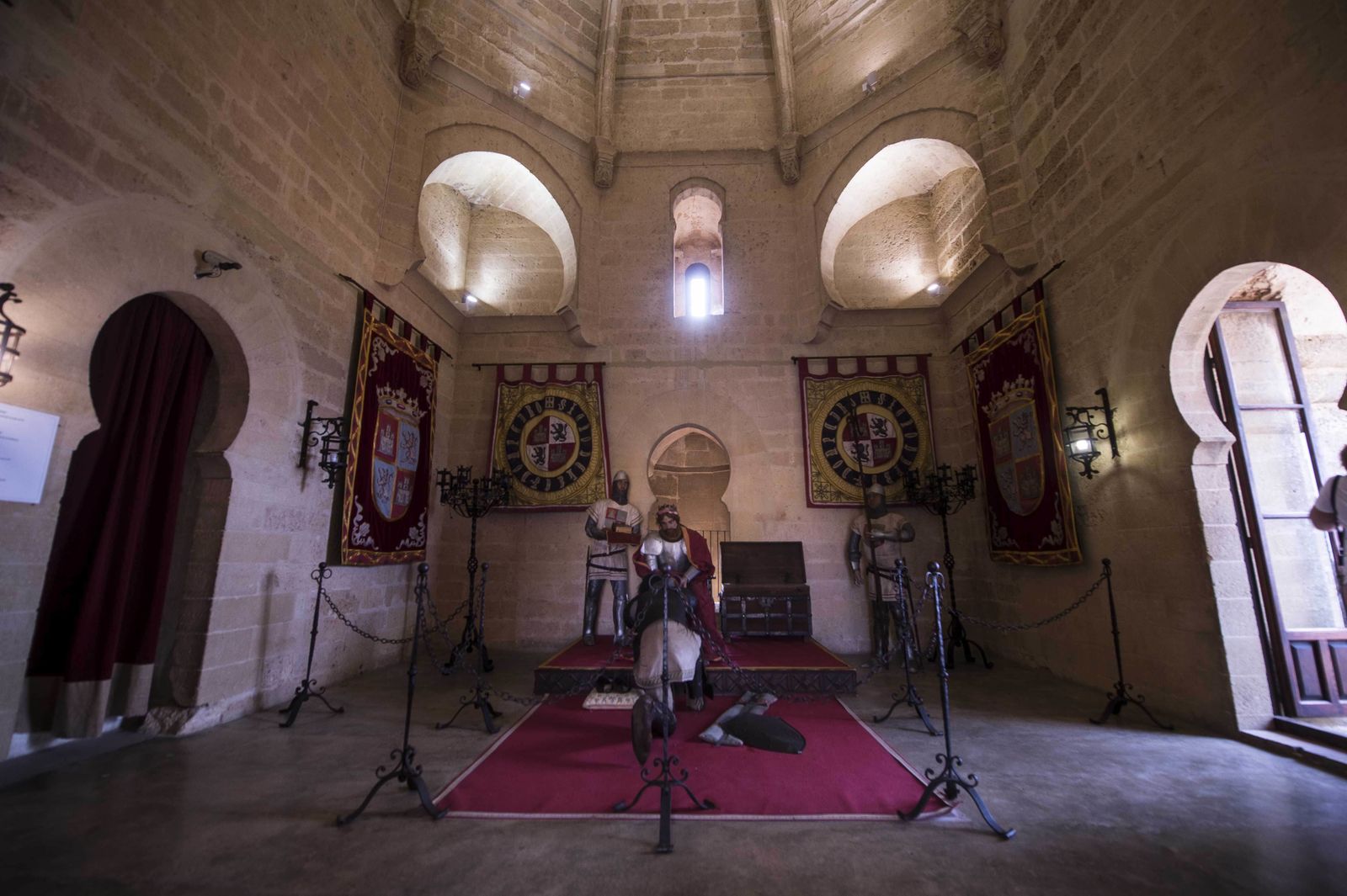 Interior del Castillo de Almodóvar del Río.