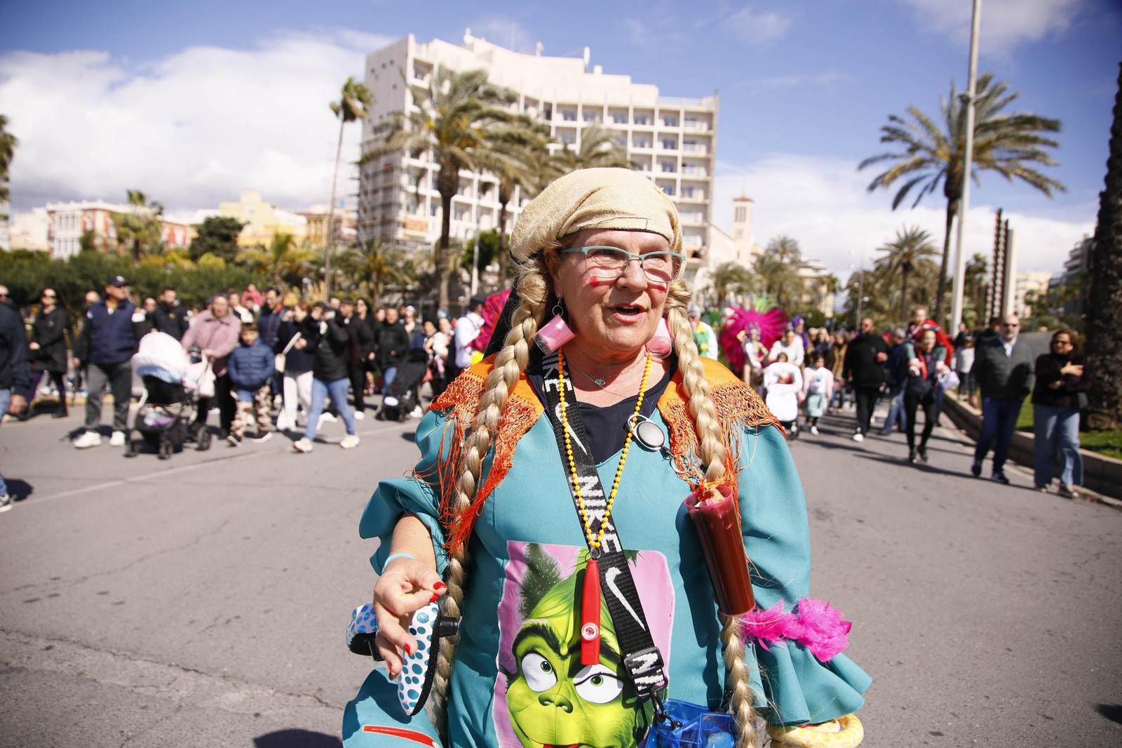 Las imágenes del entierro de la sardina en Almería
