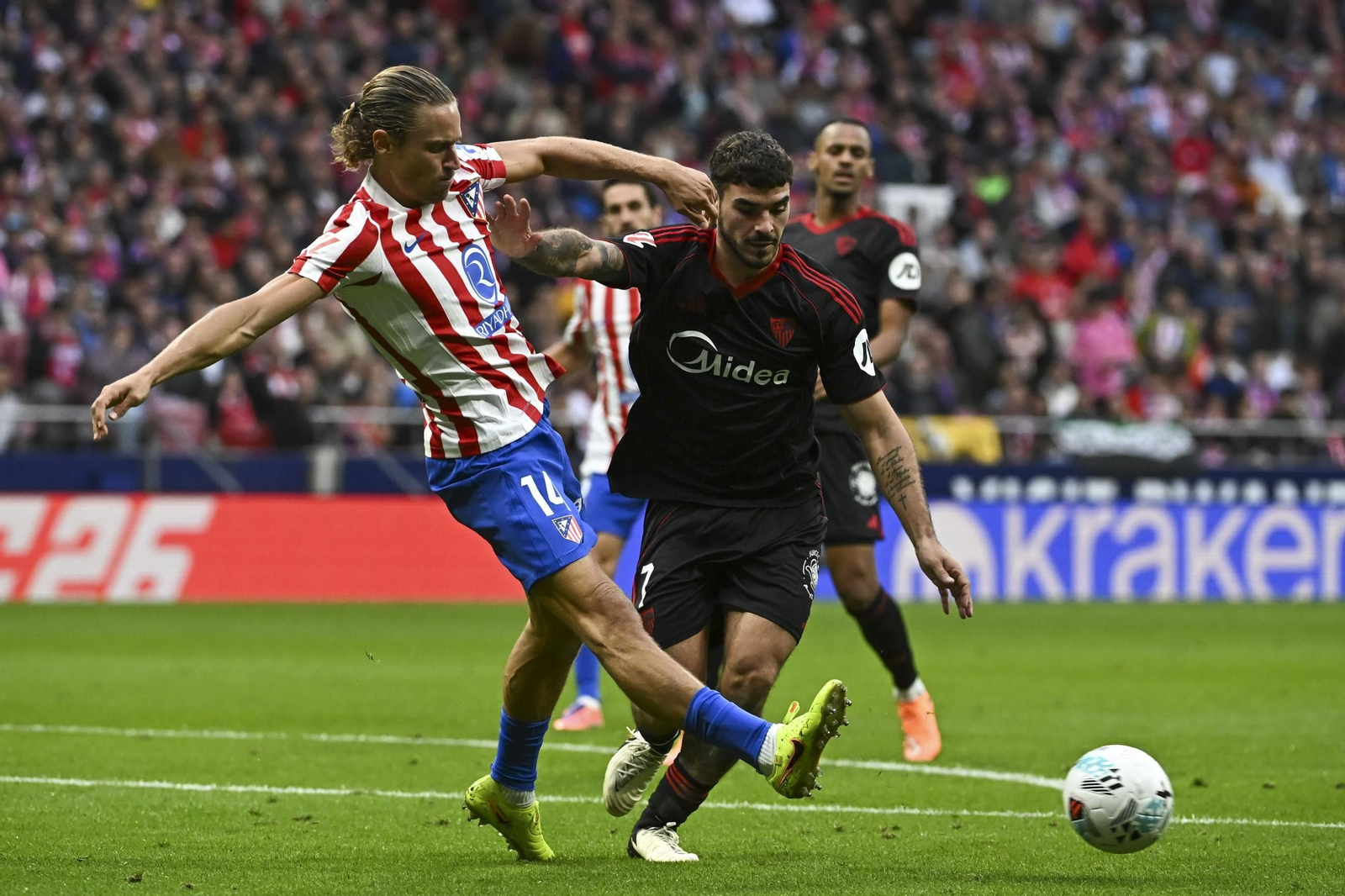 Las fotos del Atlético de Madrid-Sevilla