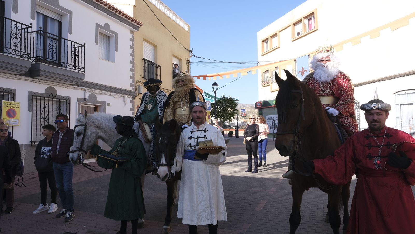 Imágenes del Auto Sacramental de los Reyes Magos de Los Gallardos