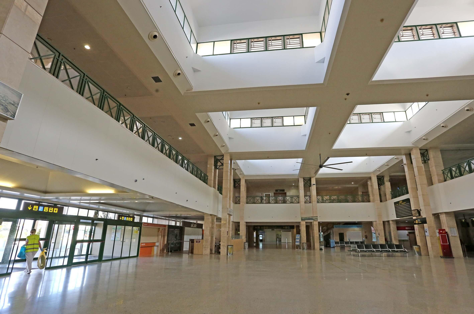 El aeropuerto de Jerez apenas tiene actividad desde el pasado 23 de marzo.