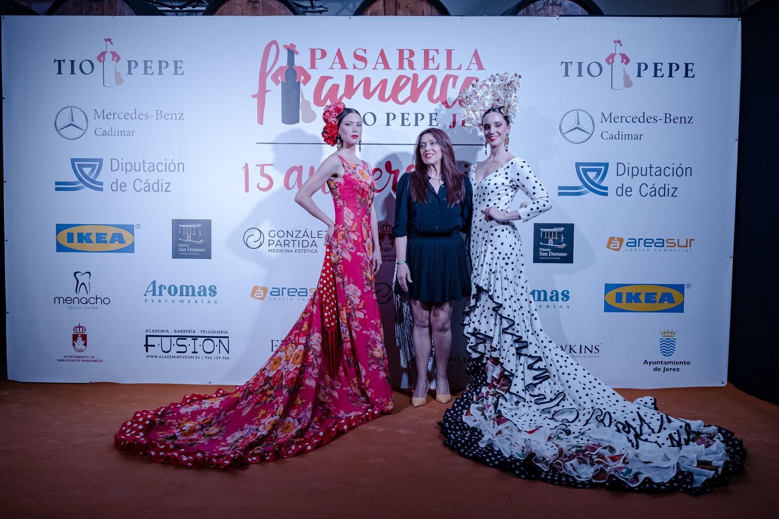El desfile de Merche Moy en la Pasarela Flamenca de Jerez, todas las fotos