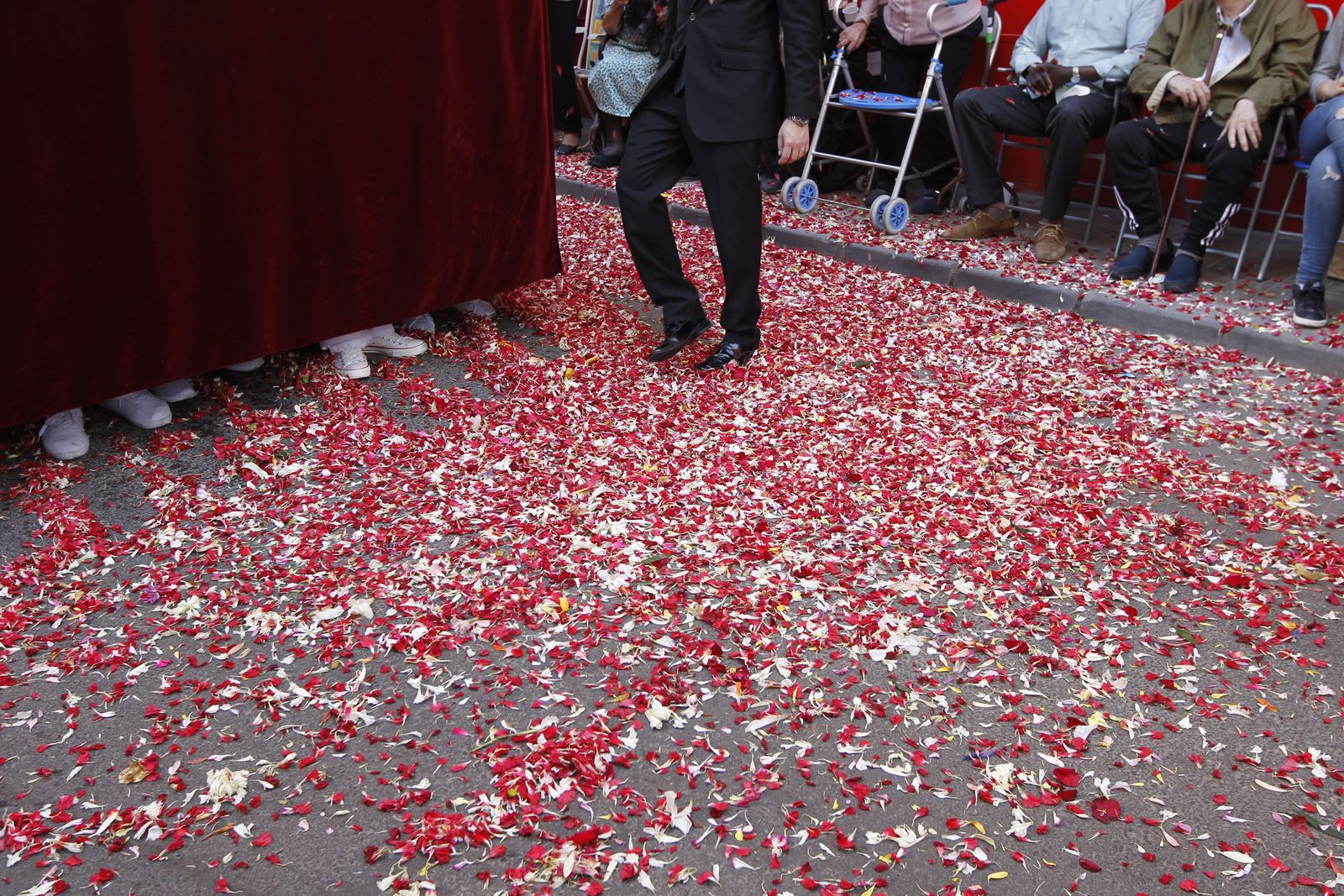 Imágenes de la Procesión de Coronación. Barrio de Los Molinos. Semana Santa Almería 2019