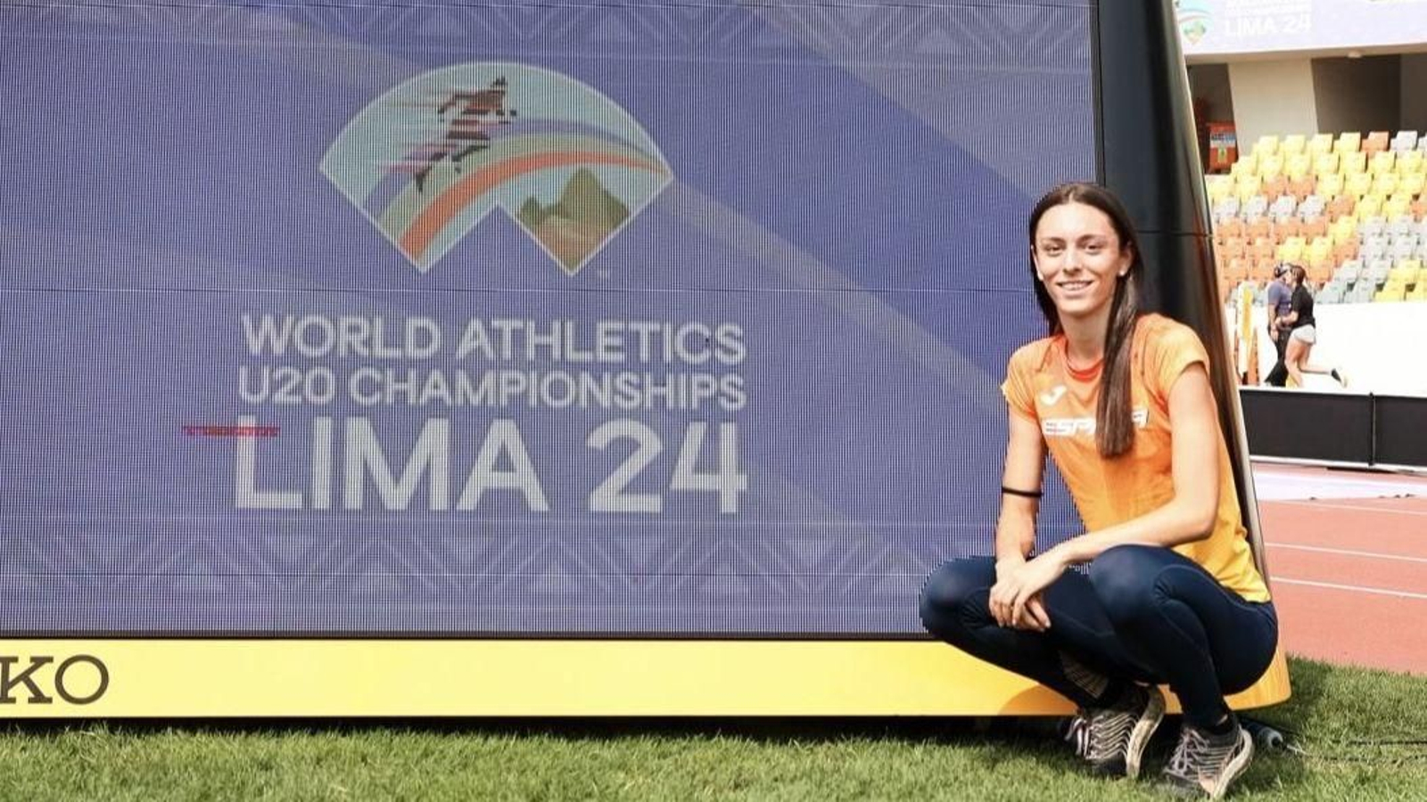 Ana Prieto, en Lima, antes de caer enferma