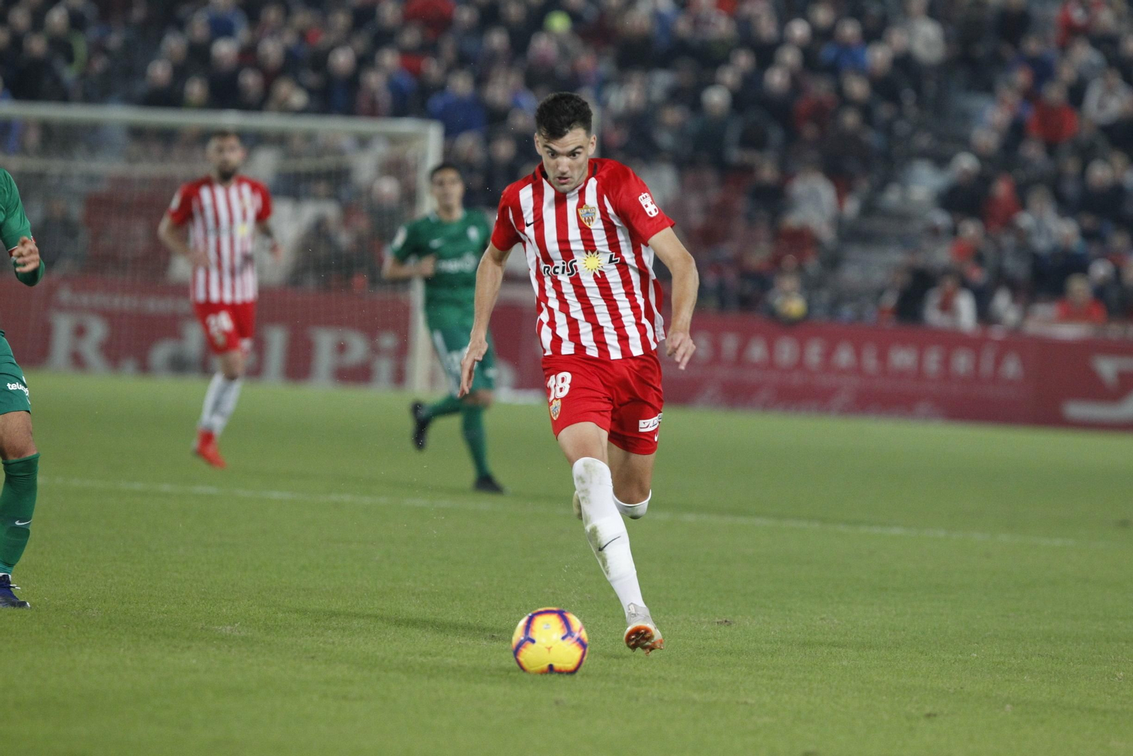 El UD Almería-Sporting de Gijón, en imágenes