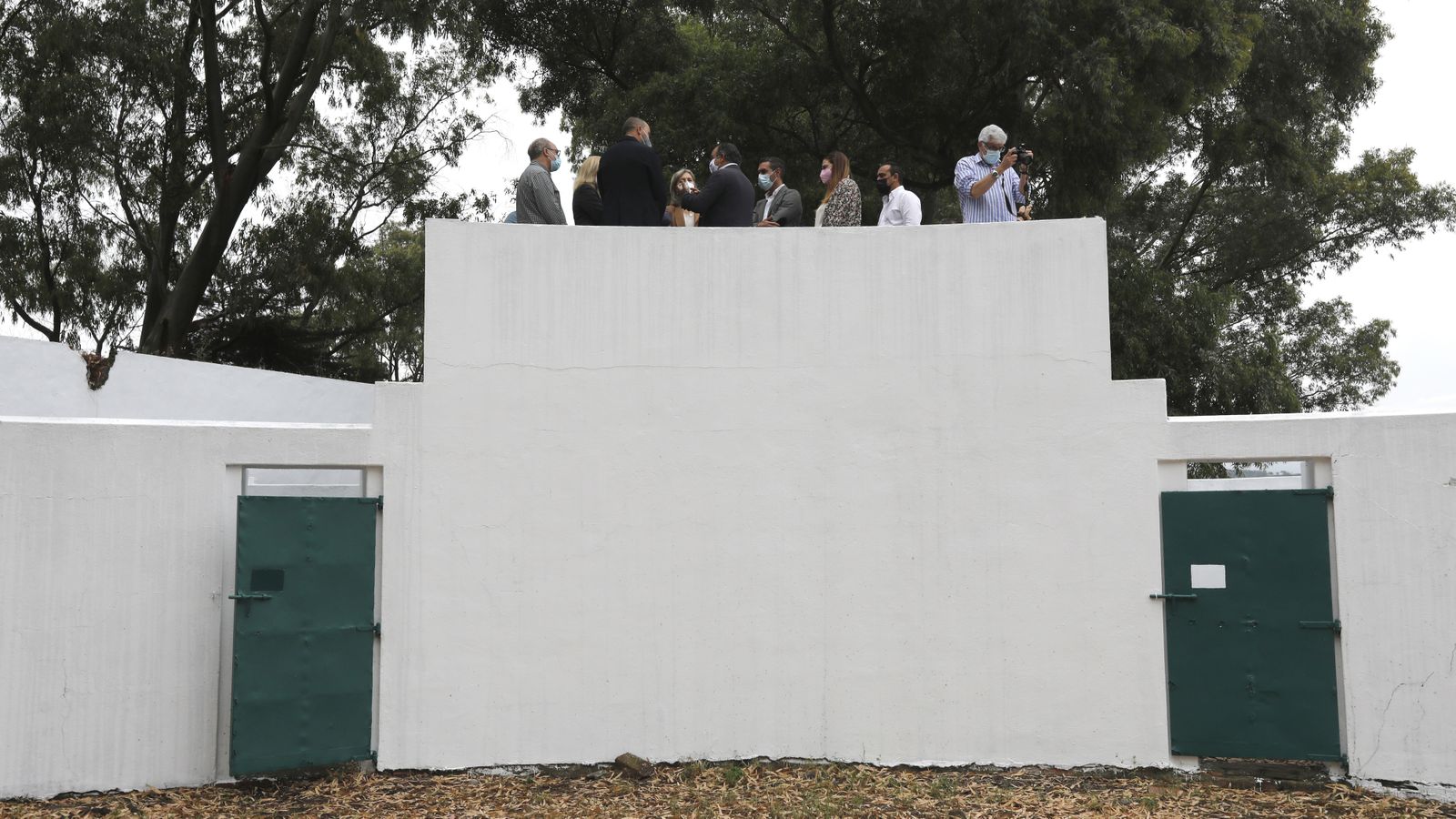 Las fotos del centro de carga de ganado vacuno en Los Barrios