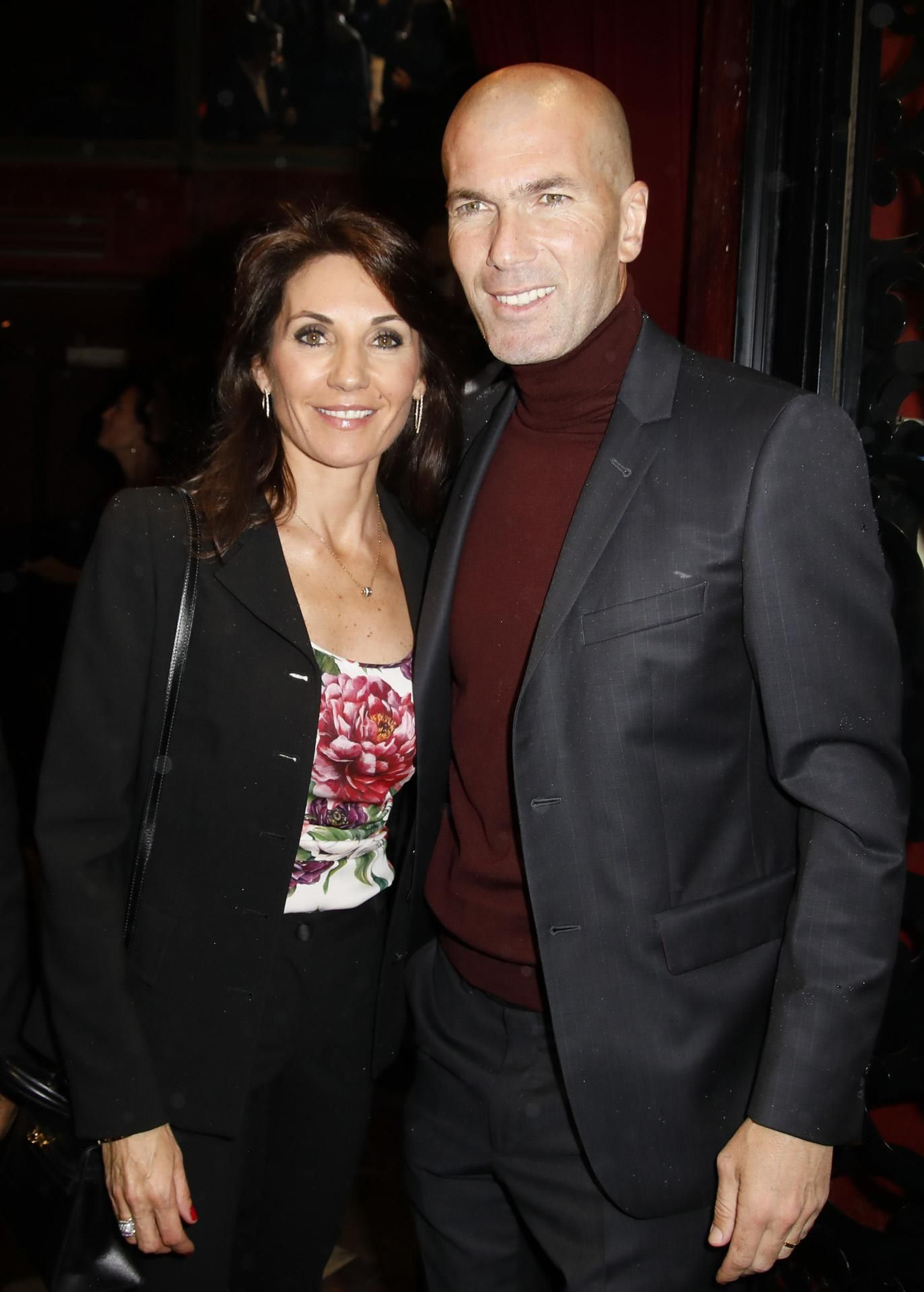 Zidenine y Veronique Zidane