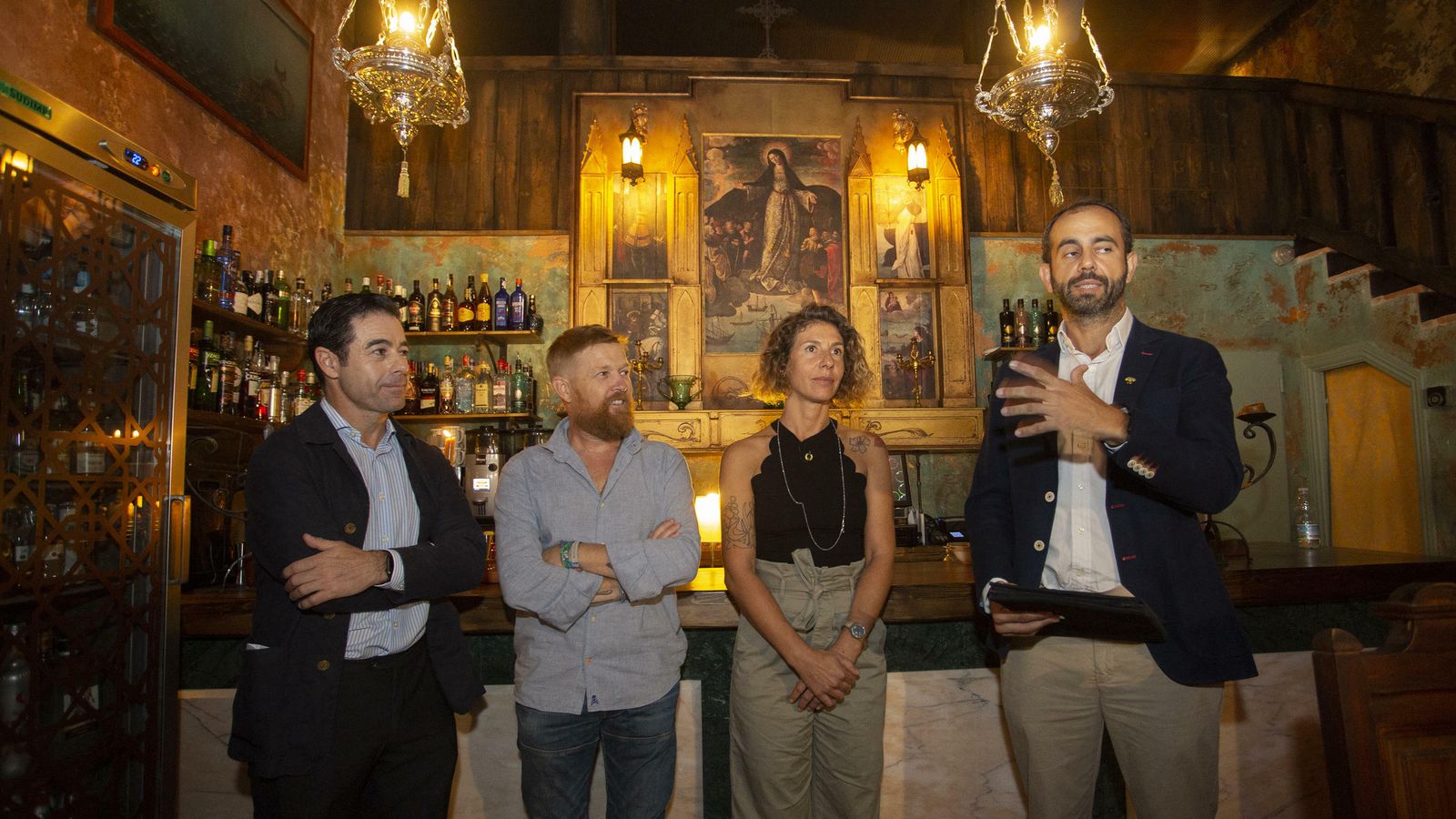 Taberna La Gula, inspirada en la serie La Peste