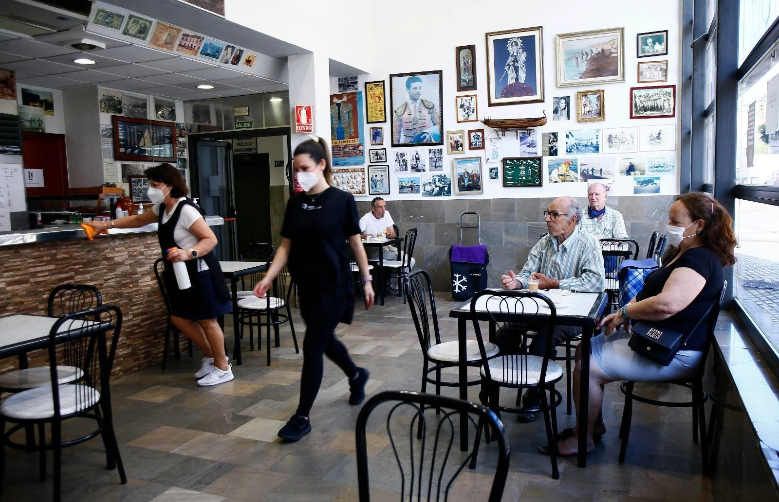 Fotos: El Palo, en Málaga capital, vuelve a la vida