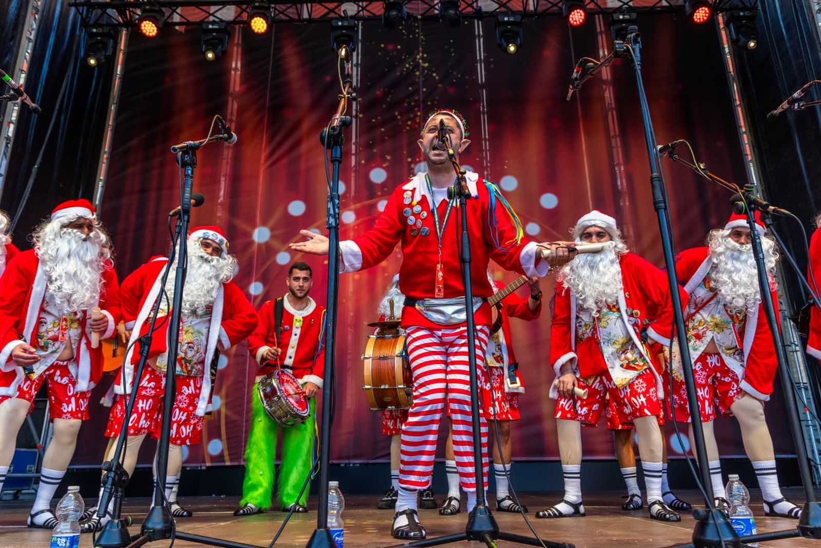 Las imágenes del sábado de Carnaval en San Fernando